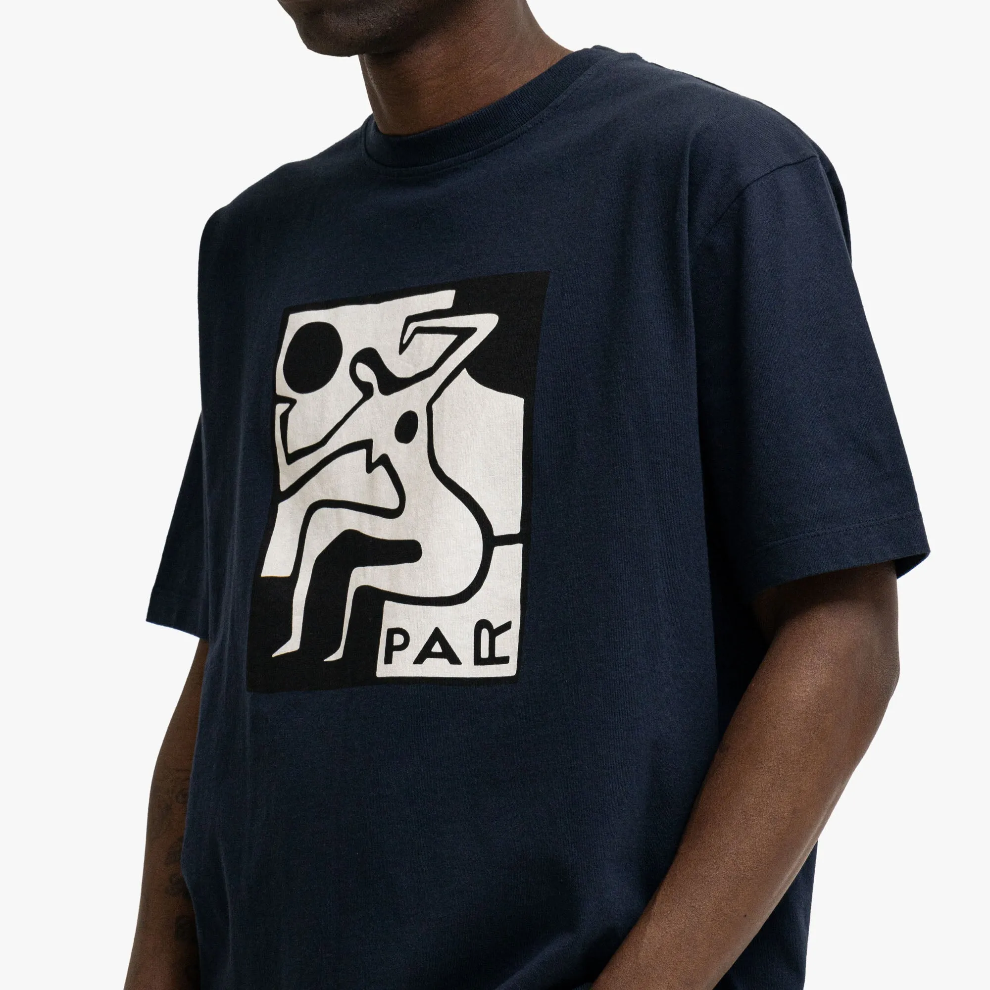 by Parra Ball Sports T-Shirt Navy Blue
