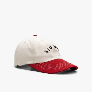 by Parra Big News 6 Panel Hat Dark Red