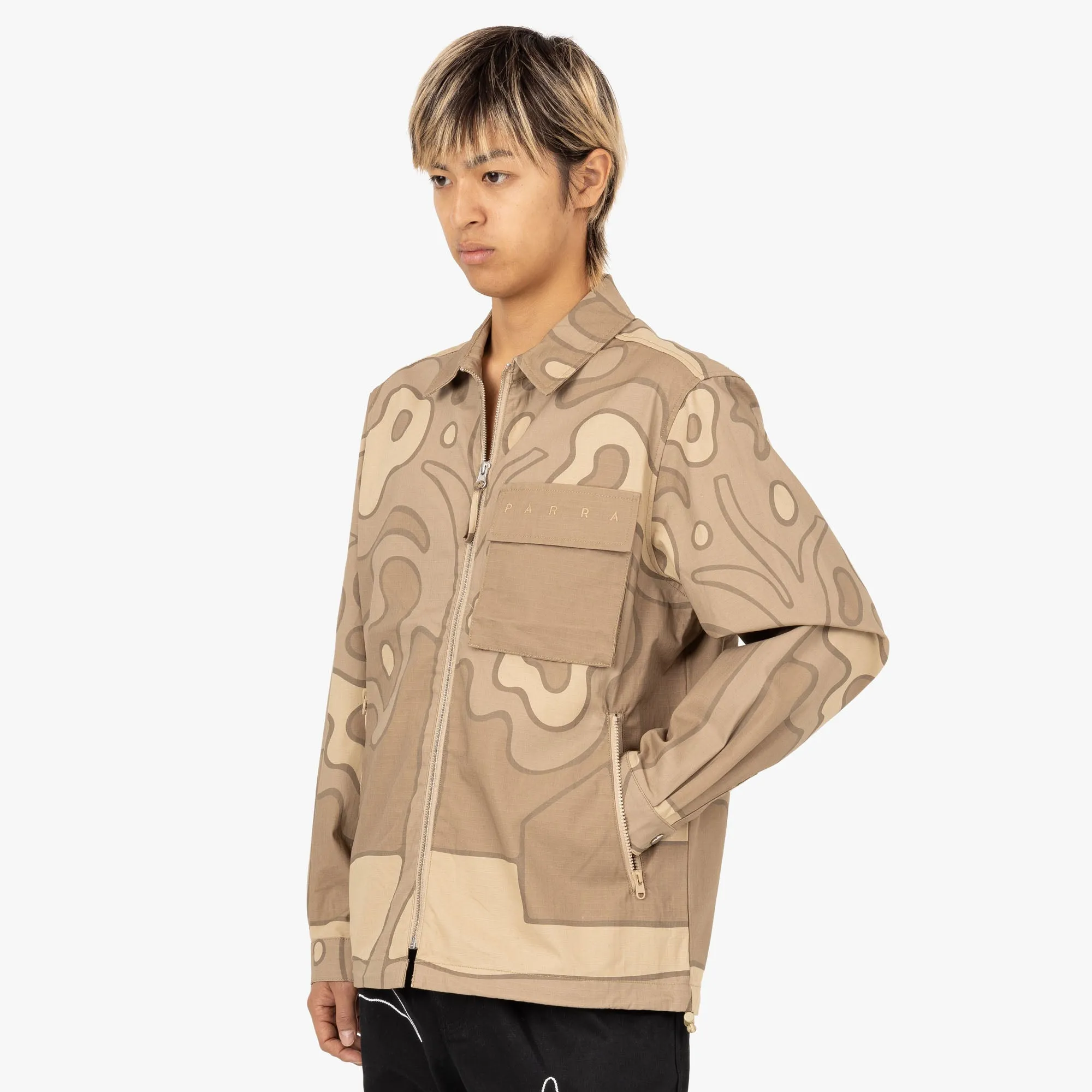 by Parra Fruit Tree Camo Shirt / Tan
