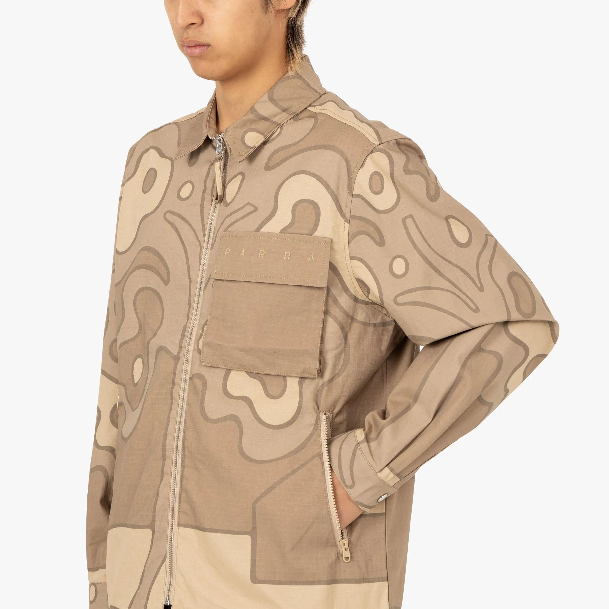 by Parra Fruit Tree Camo Shirt / Tan