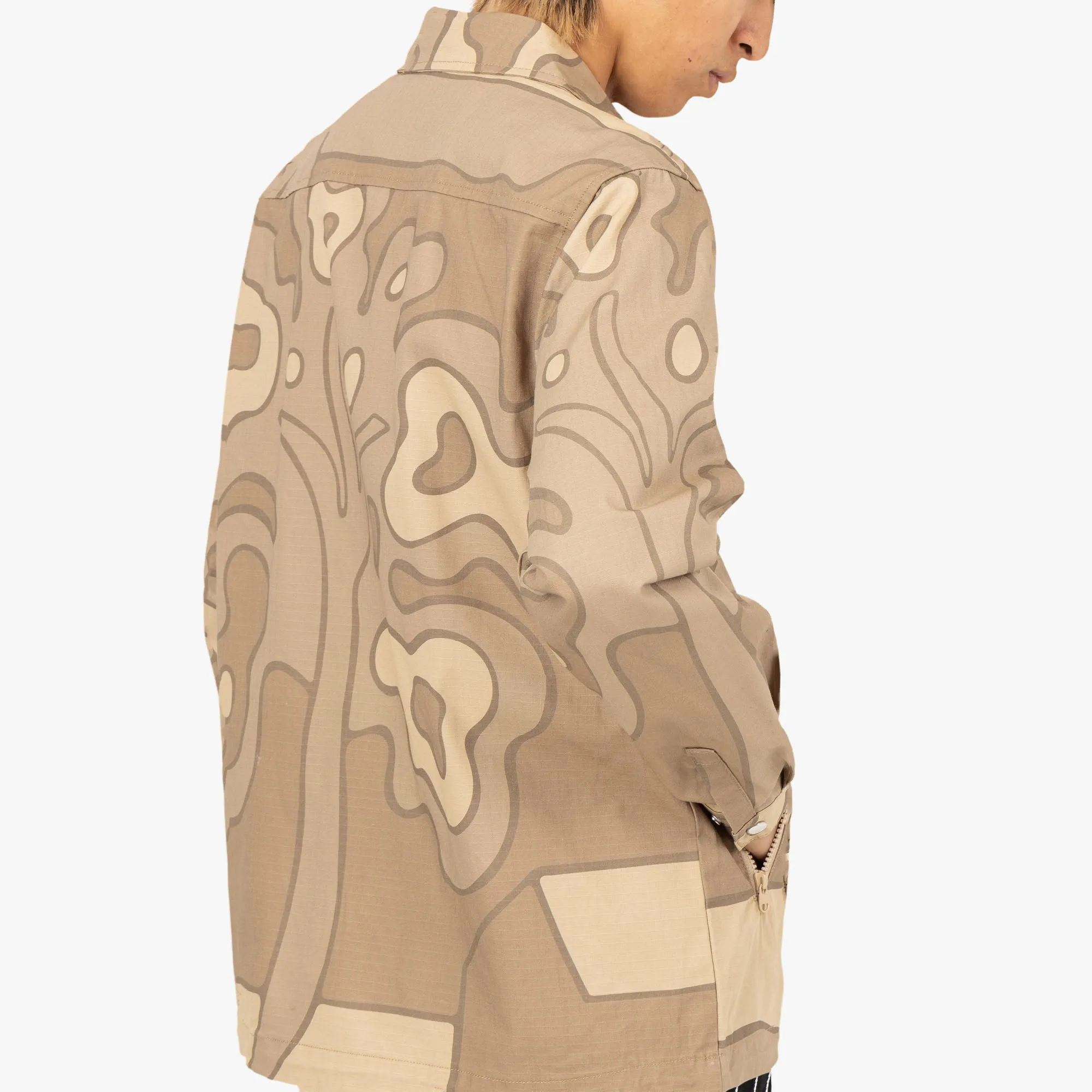 by Parra Fruit Tree Camo Shirt / Tan