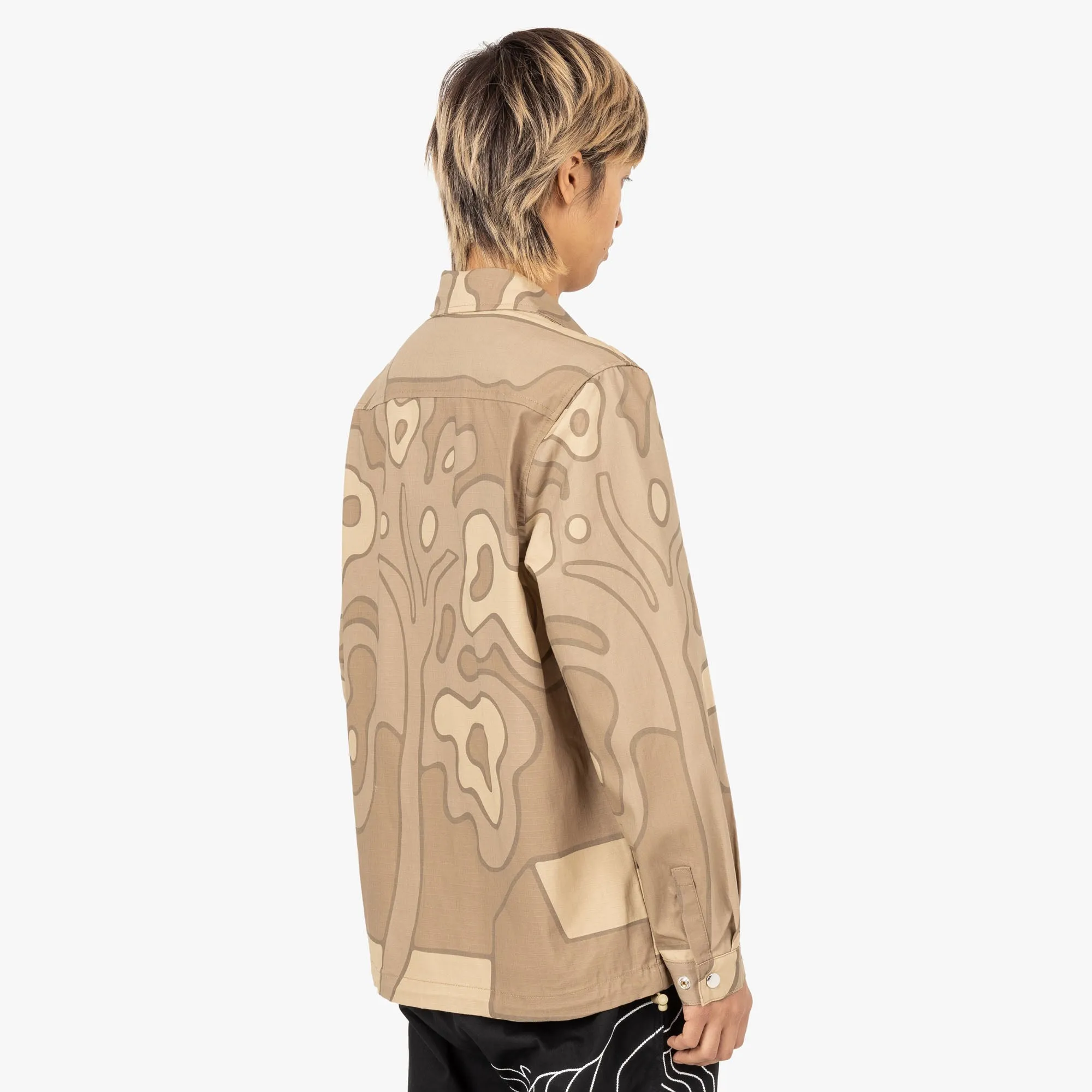 by Parra Fruit Tree Camo Shirt / Tan