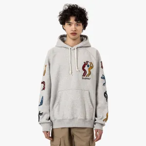by Parra La Chambre Hoodie Heather Grey