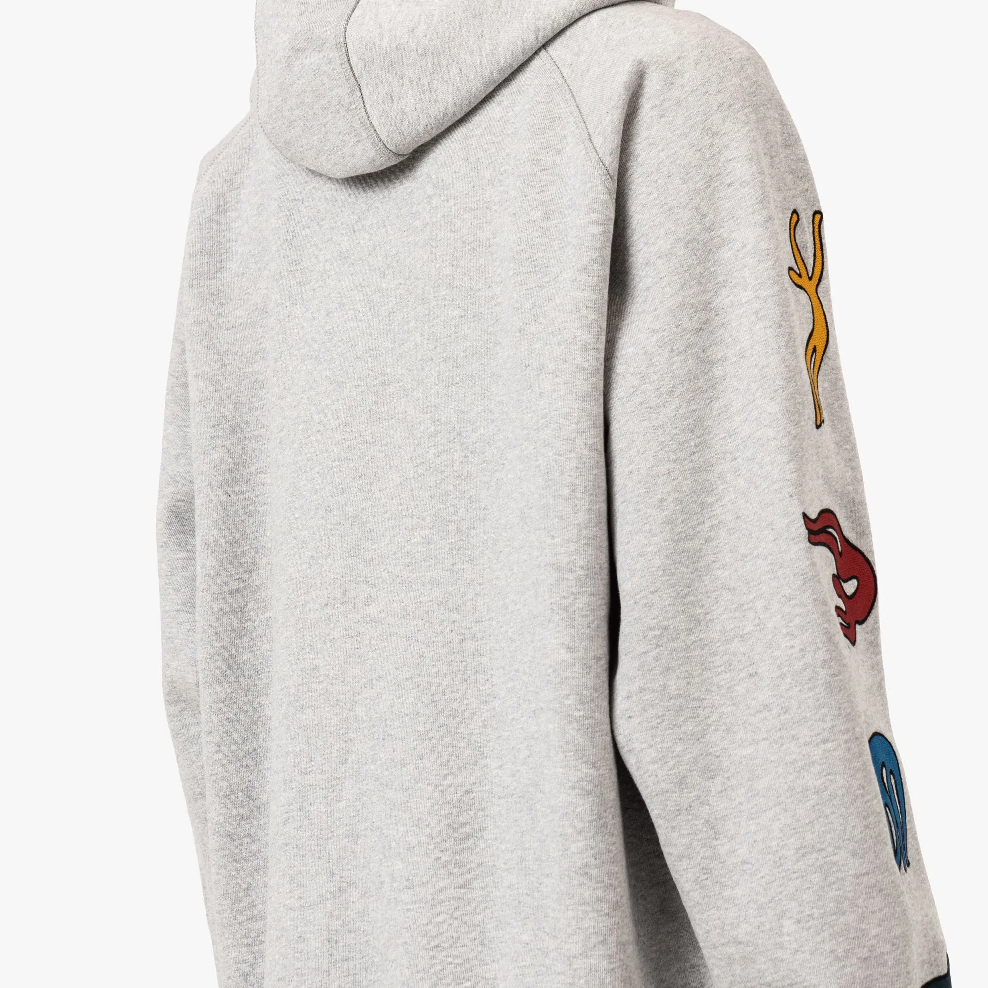 by Parra La Chambre Hoodie Heather Grey