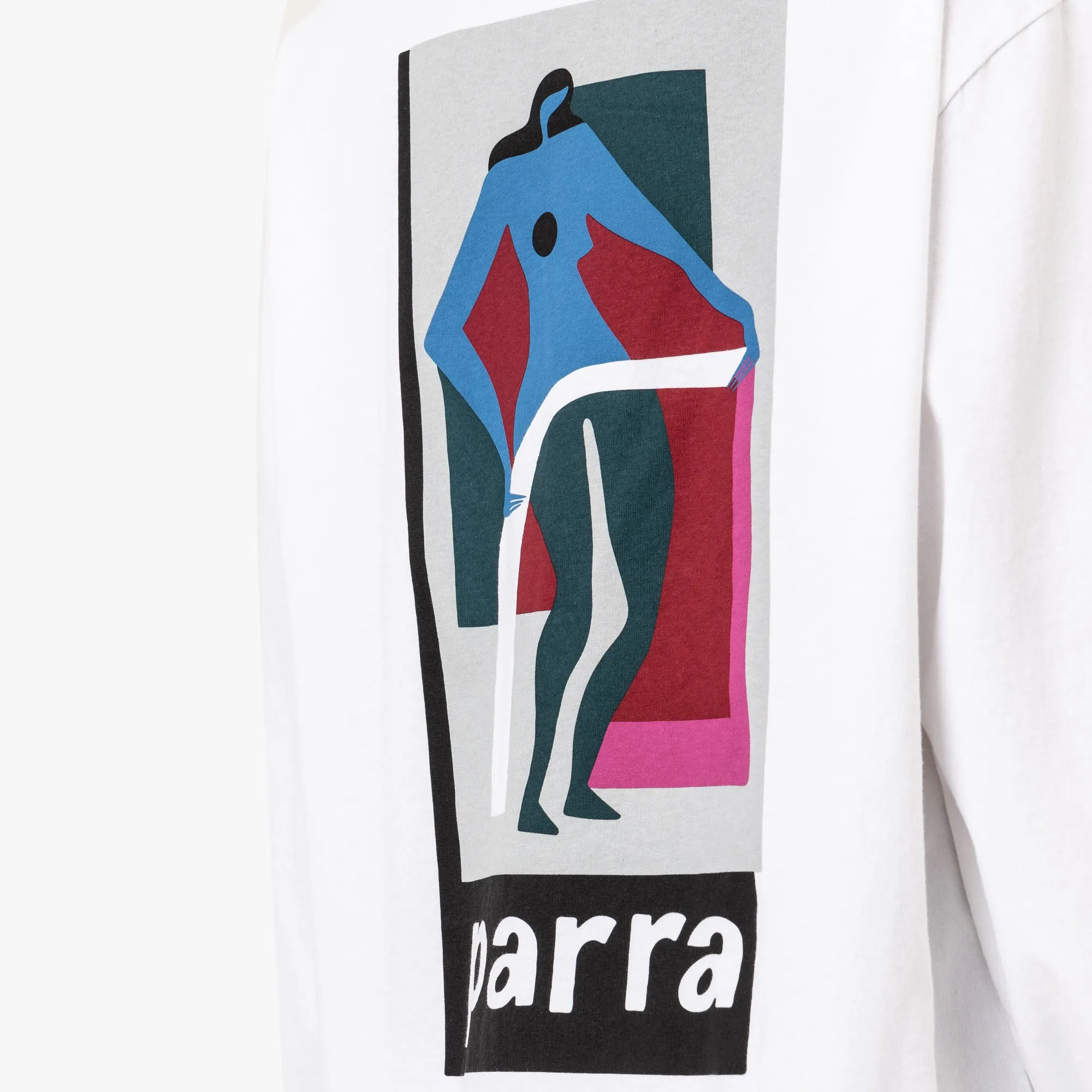 by Parra Lowering the Bar Longsleeve White