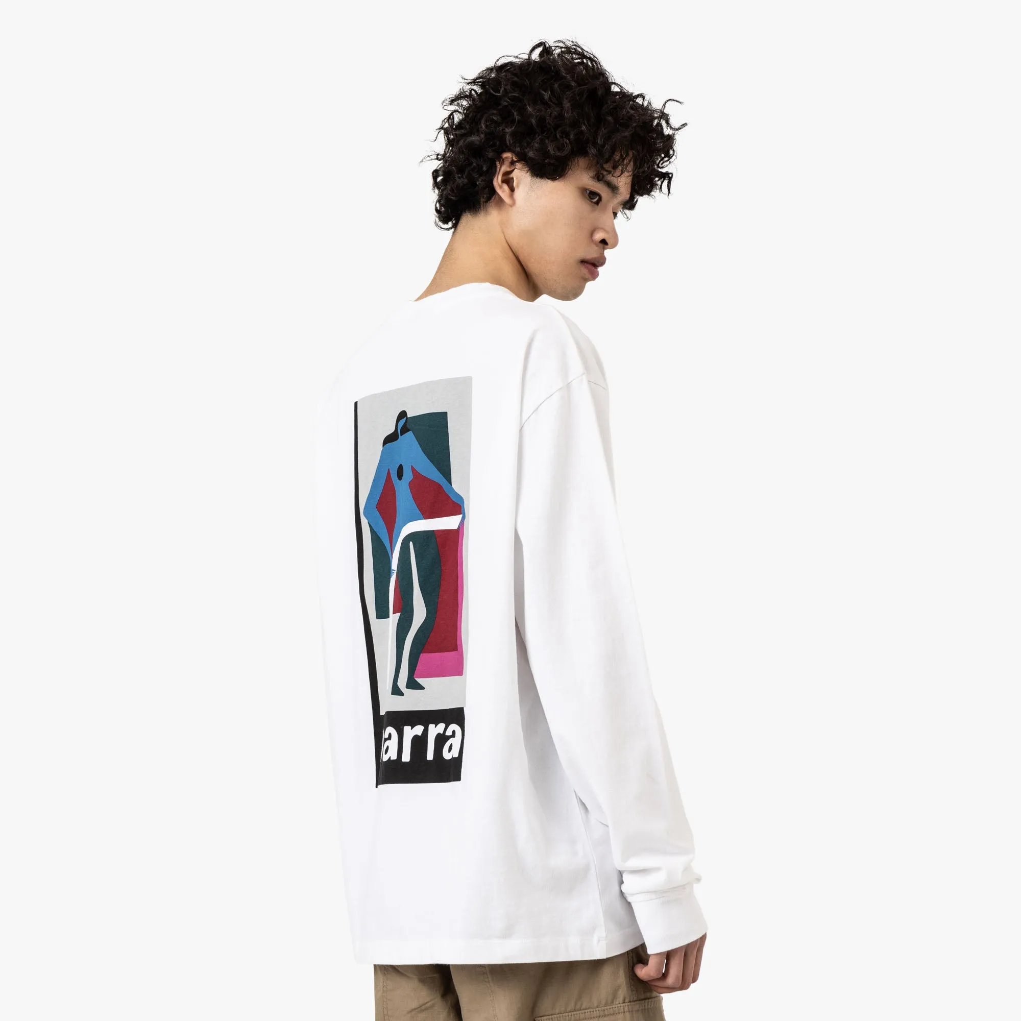 by Parra Lowering the Bar Longsleeve White