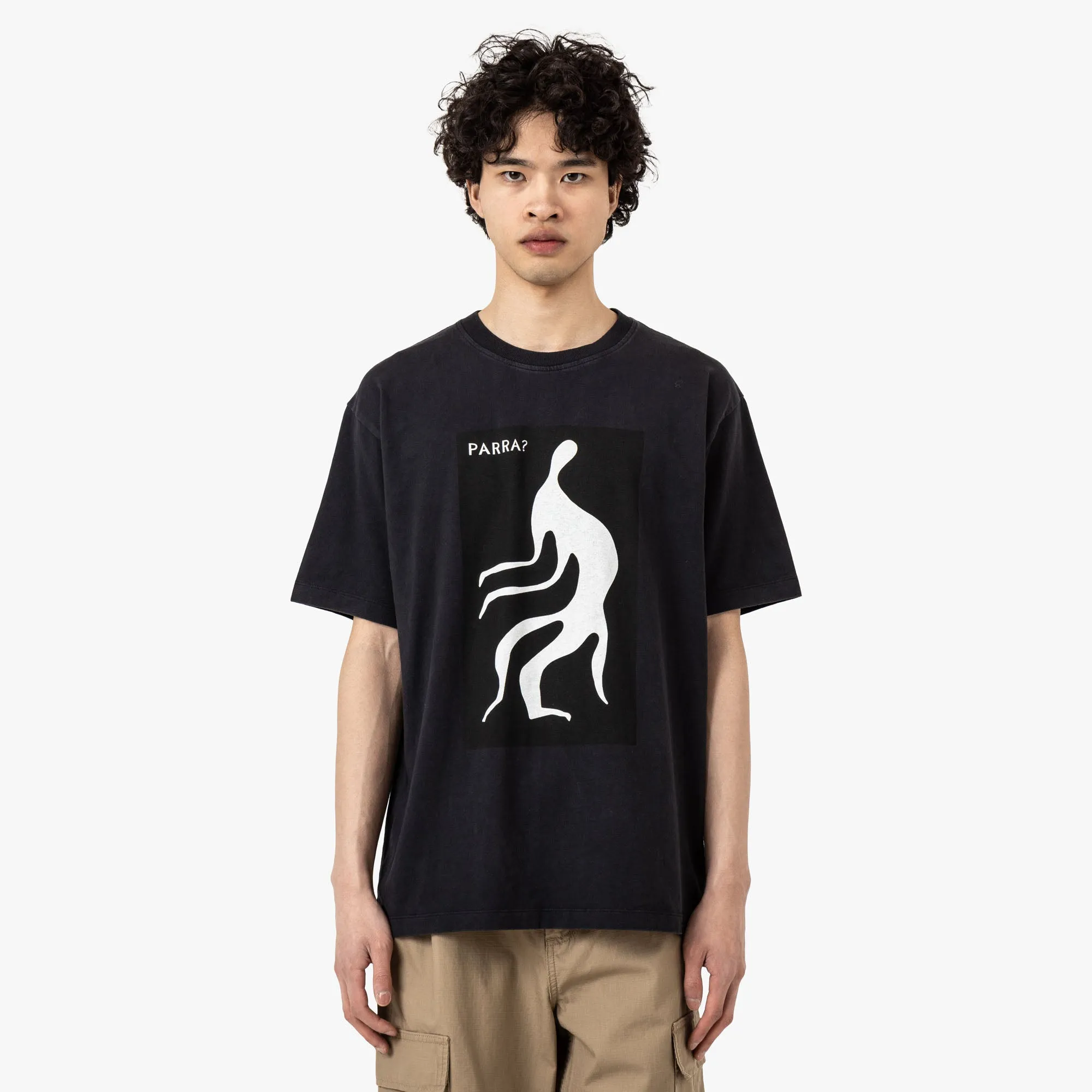by Parra The Stalker T-Shirt Black