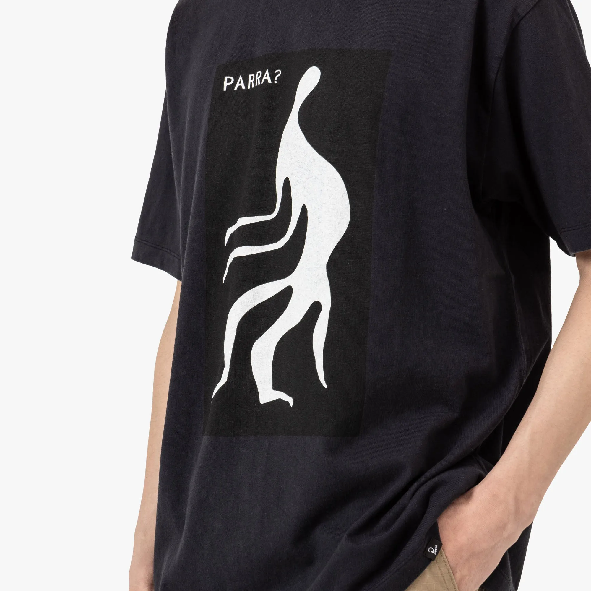 by Parra The Stalker T-Shirt Black