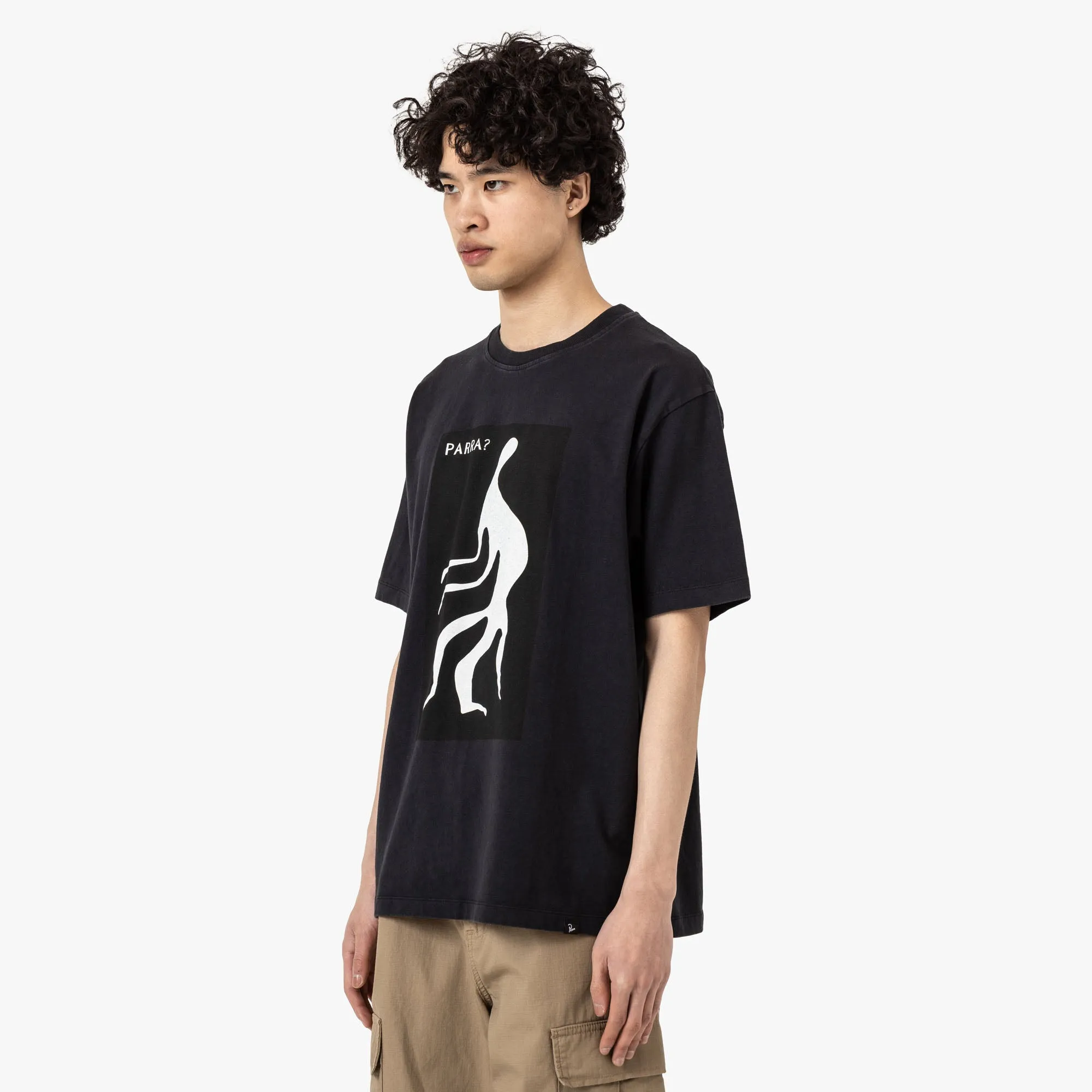 by Parra The Stalker T-Shirt Black