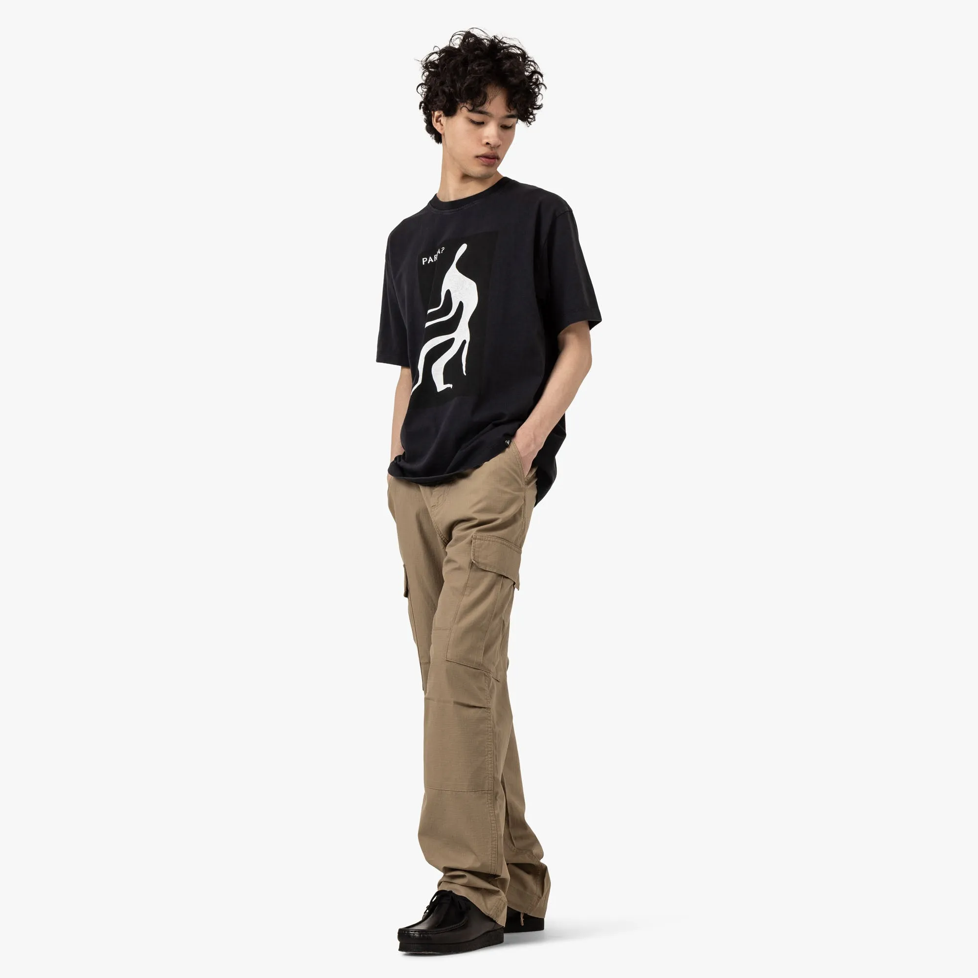 by Parra The Stalker T-Shirt Black