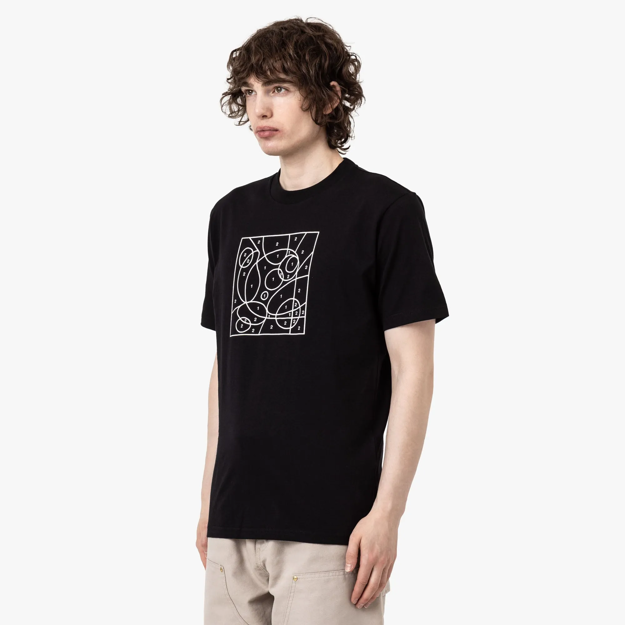 Carhartt WIP By The Numbers Tee Black