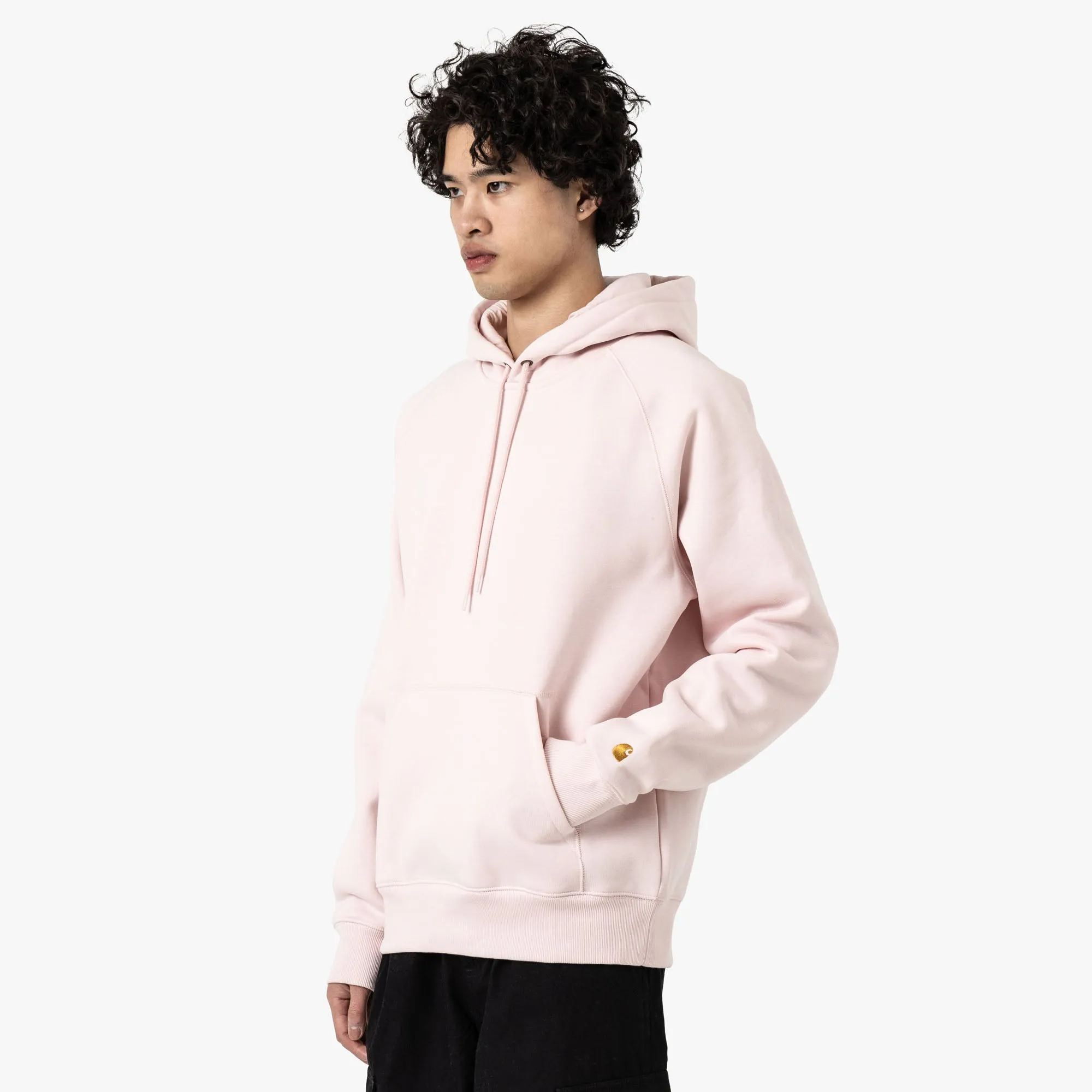 Carhartt WIP Chase Hooded Sweatshirt / Air Pink