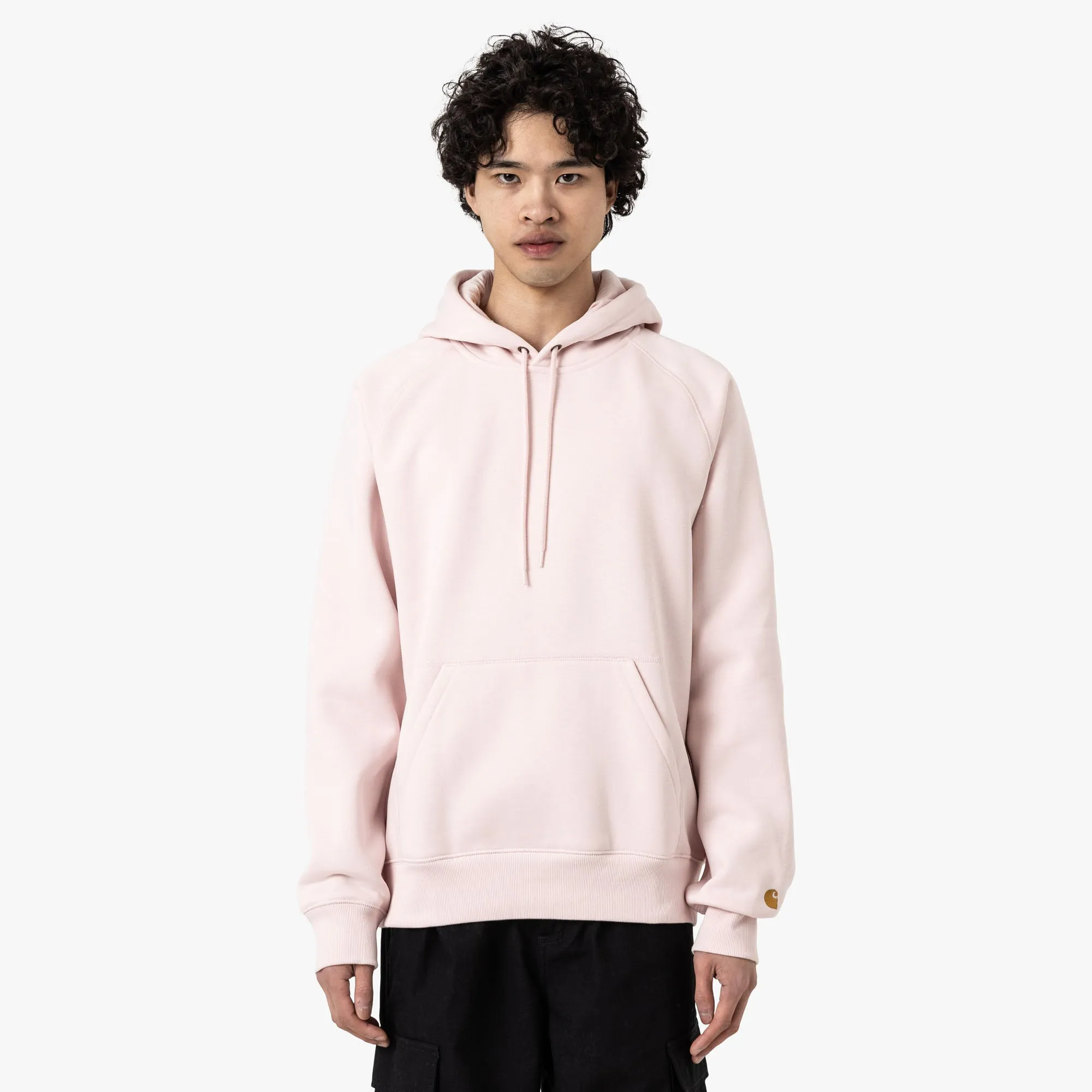 Carhartt WIP Chase Hooded Sweatshirt / Air Pink