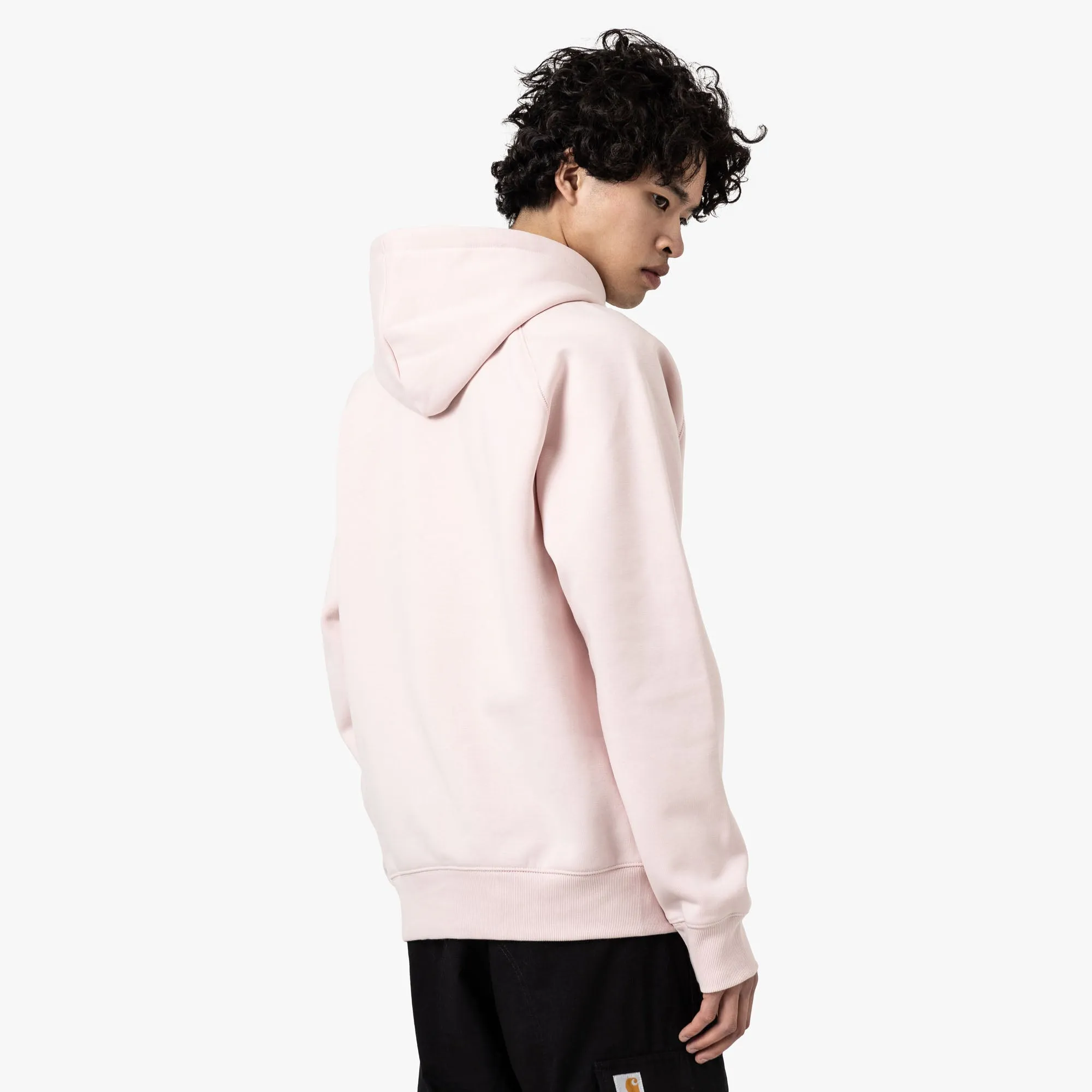Carhartt WIP Chase Hooded Sweatshirt / Air Pink