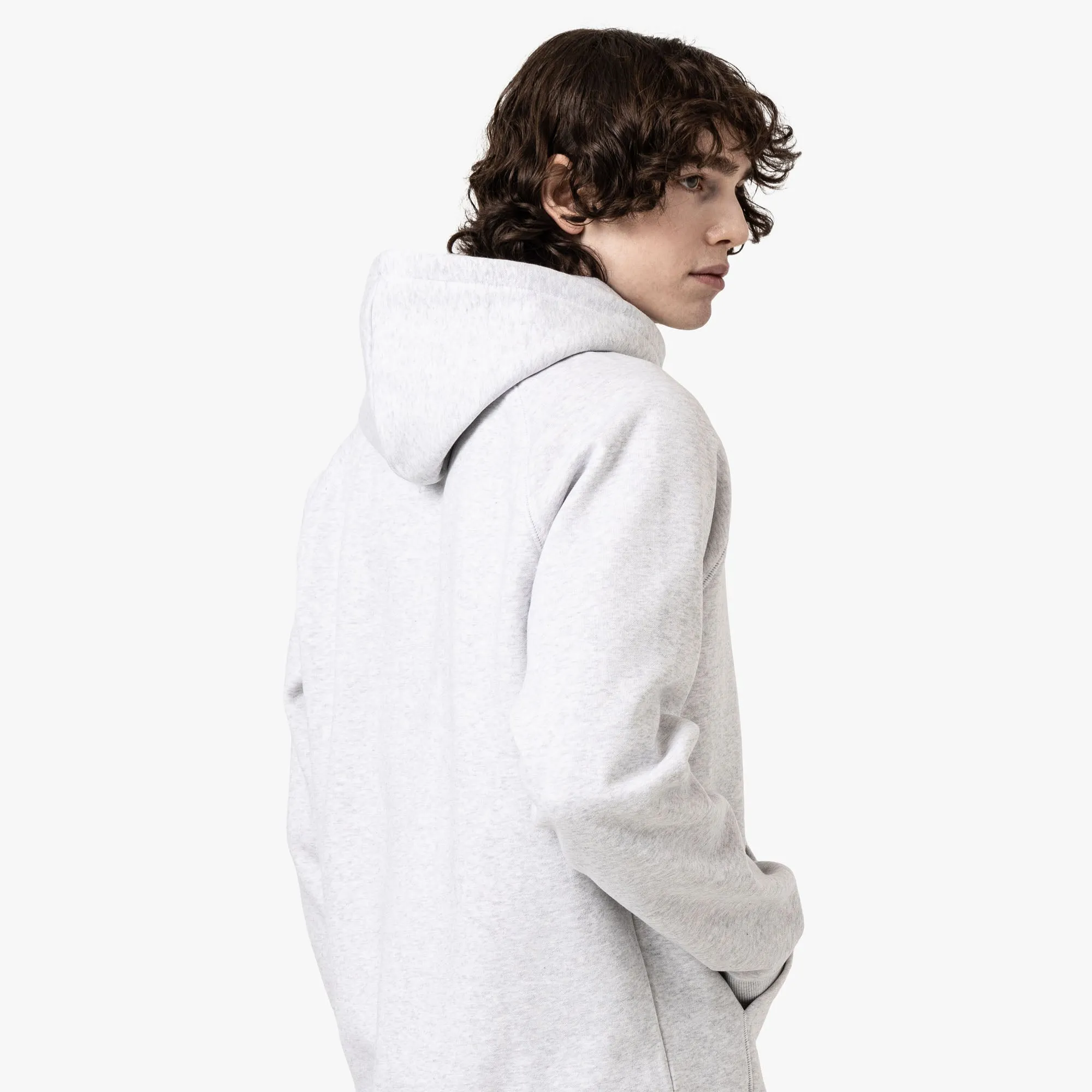 Carhartt WIP Chase Hooded Sweatshirt / Ash Heather