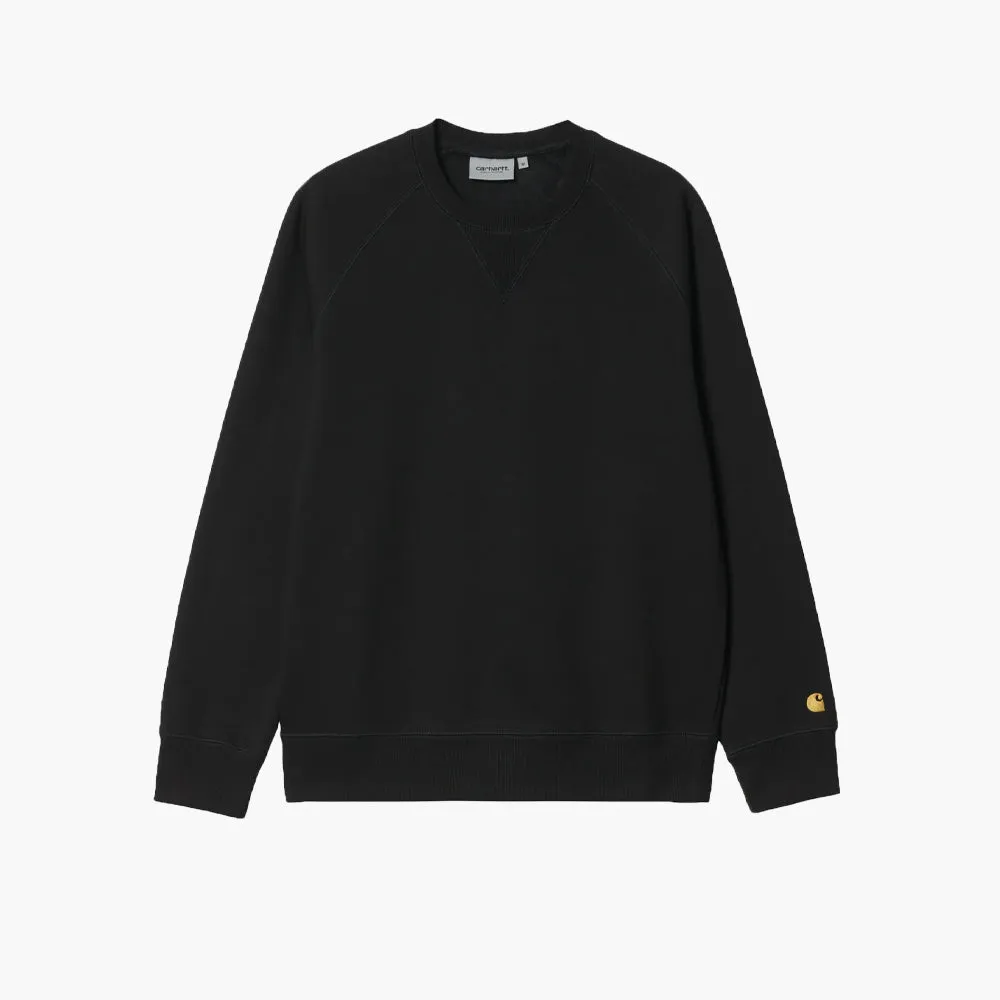 Carhartt WIP Chase Sweater / Black / Gold