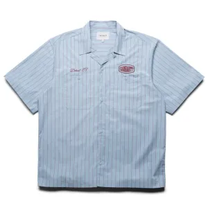 Carhartt WIP Hendry Shirt - Frosted Blue/Mulberry