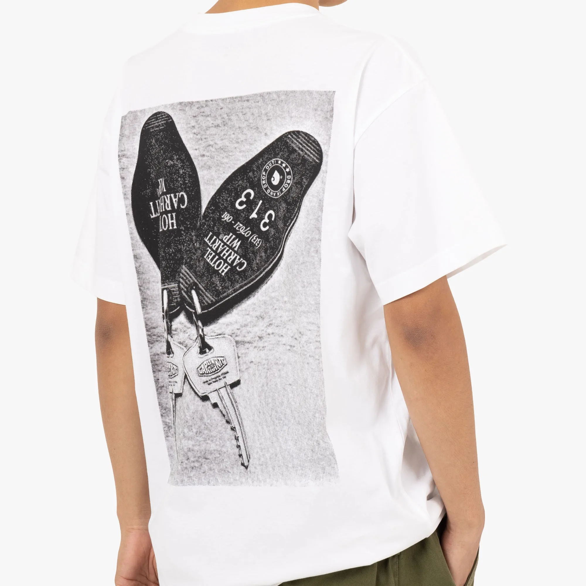 Carhartt WIP Hotel Keys T-shirt White / Black