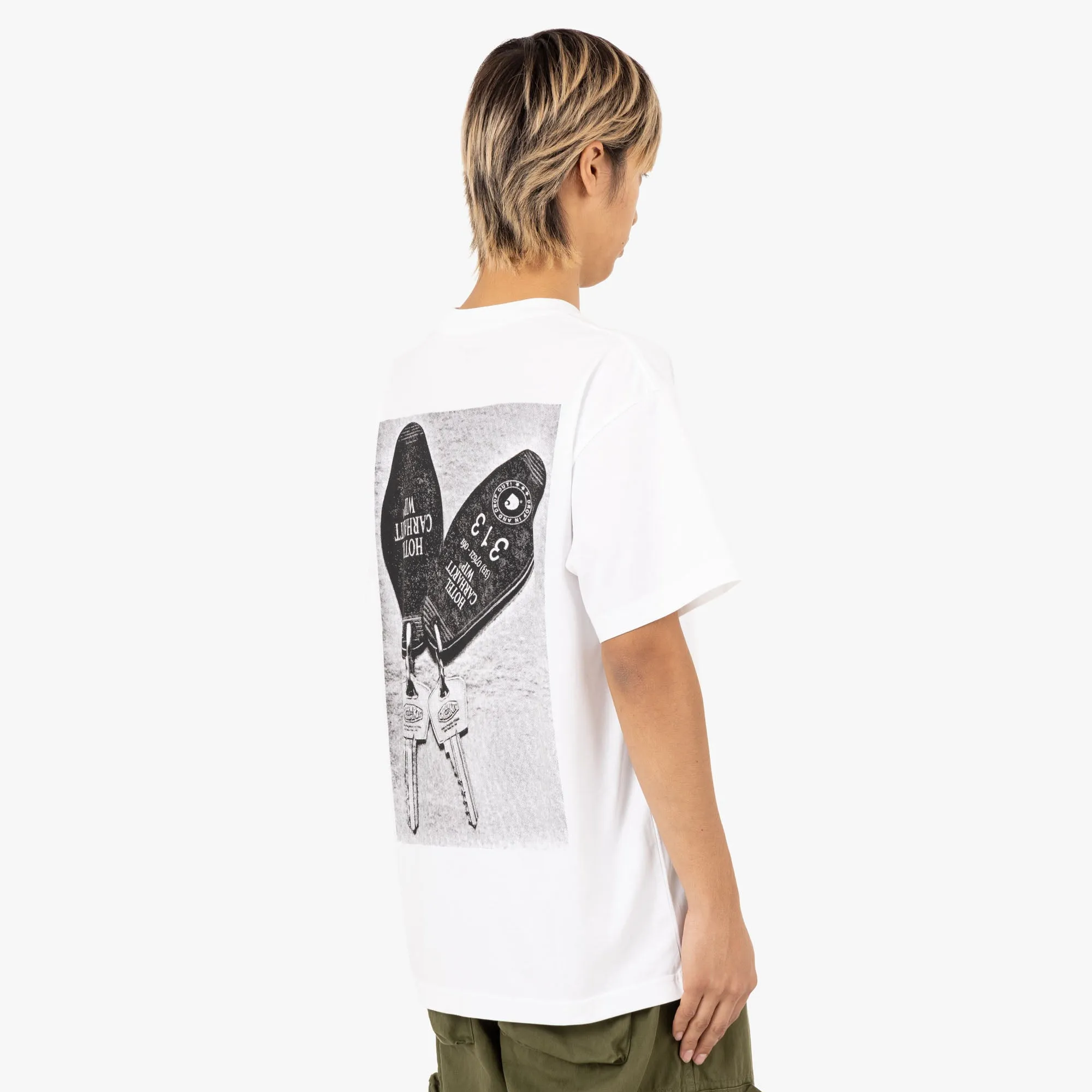 Carhartt WIP Hotel Keys T-shirt White / Black