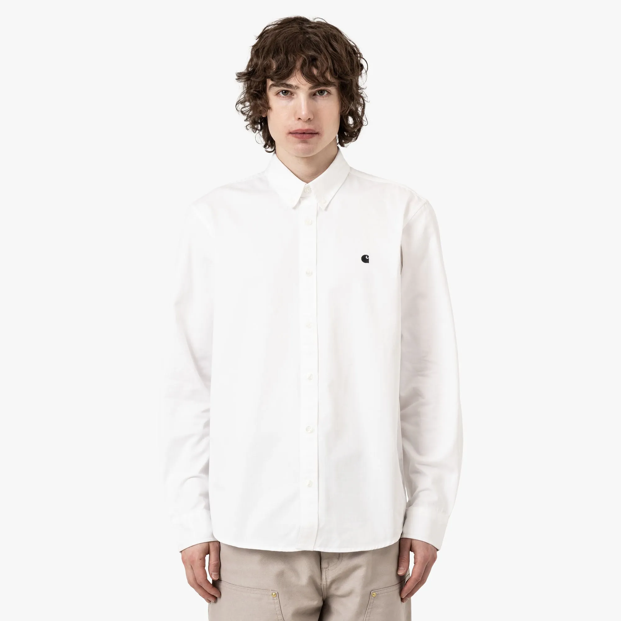 Carhartt WIP Madison Shirt White / Black