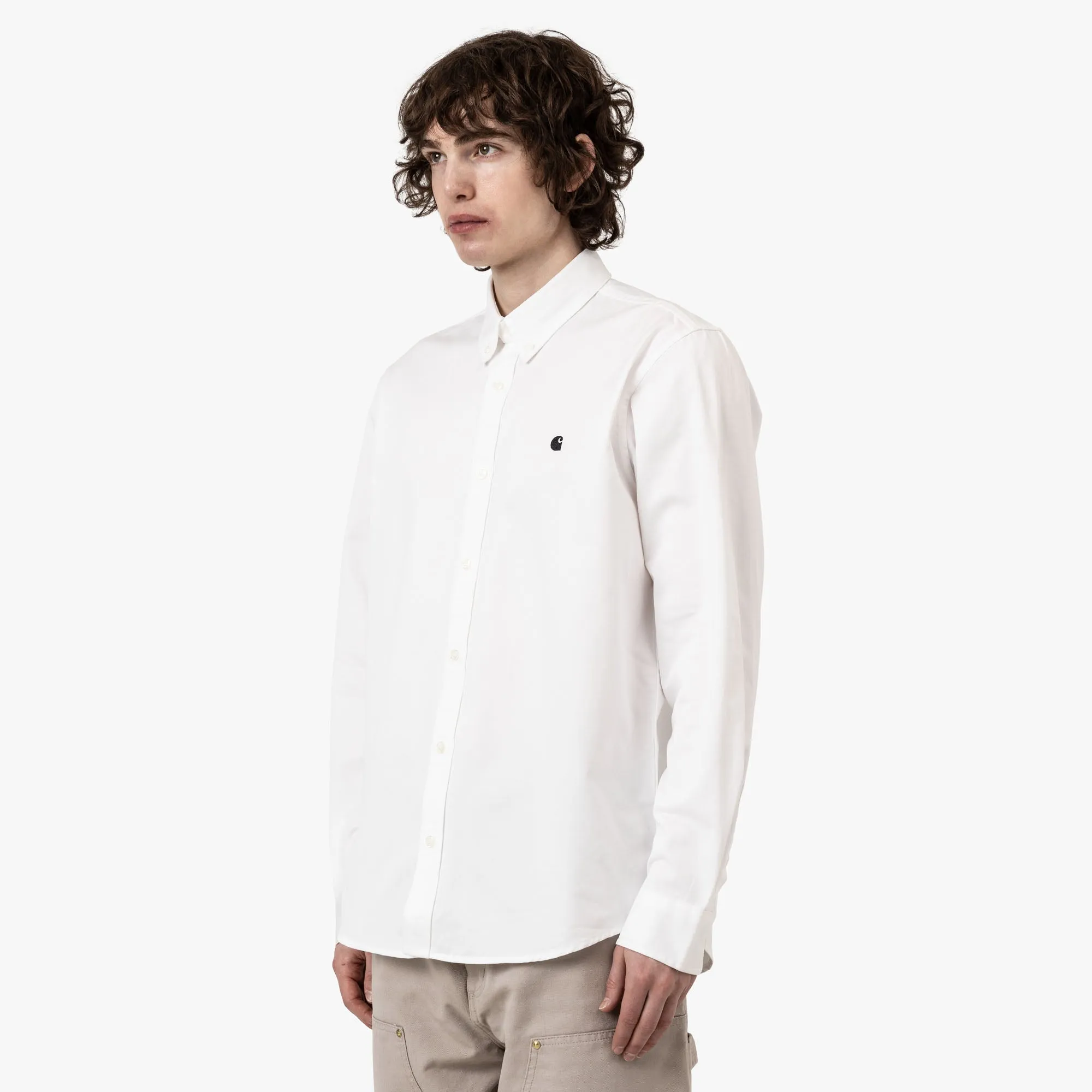 Carhartt WIP Madison Shirt White / Black