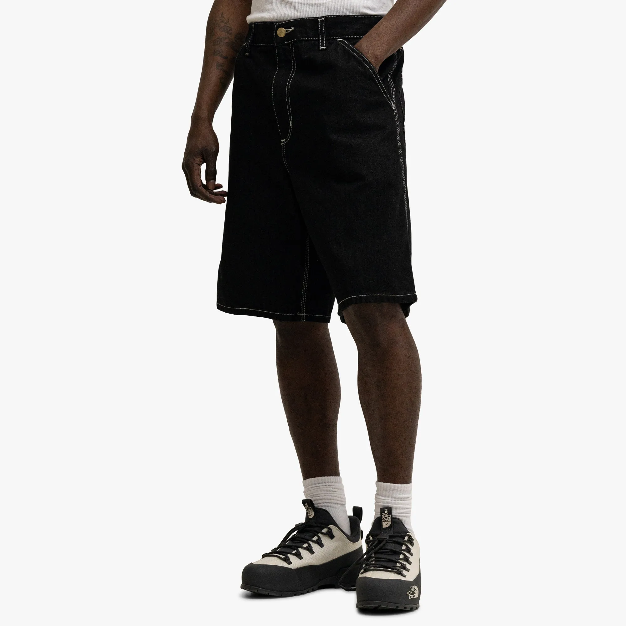 Carhartt WIP Simple Short Norco Denim Black