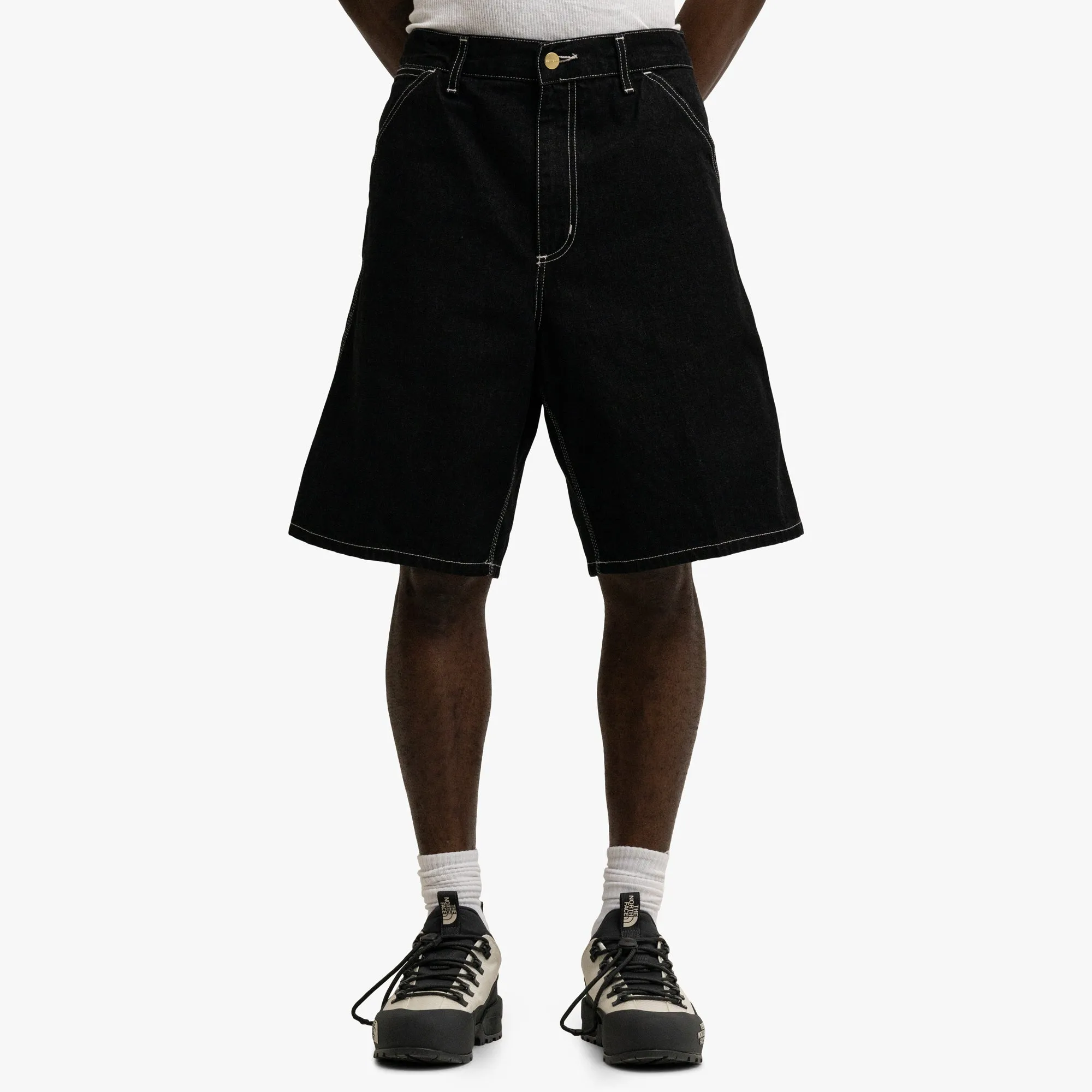 Carhartt WIP Simple Short Norco Denim Black