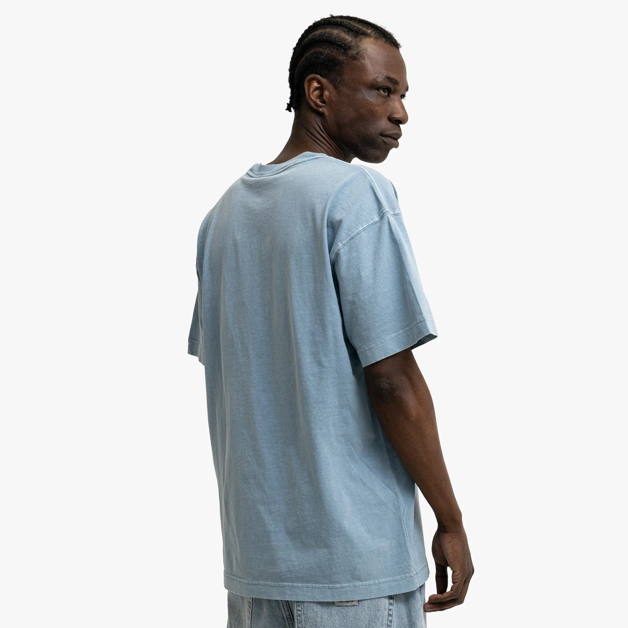 Carhartt Wip Tee Cotton Jersey Clay Blue