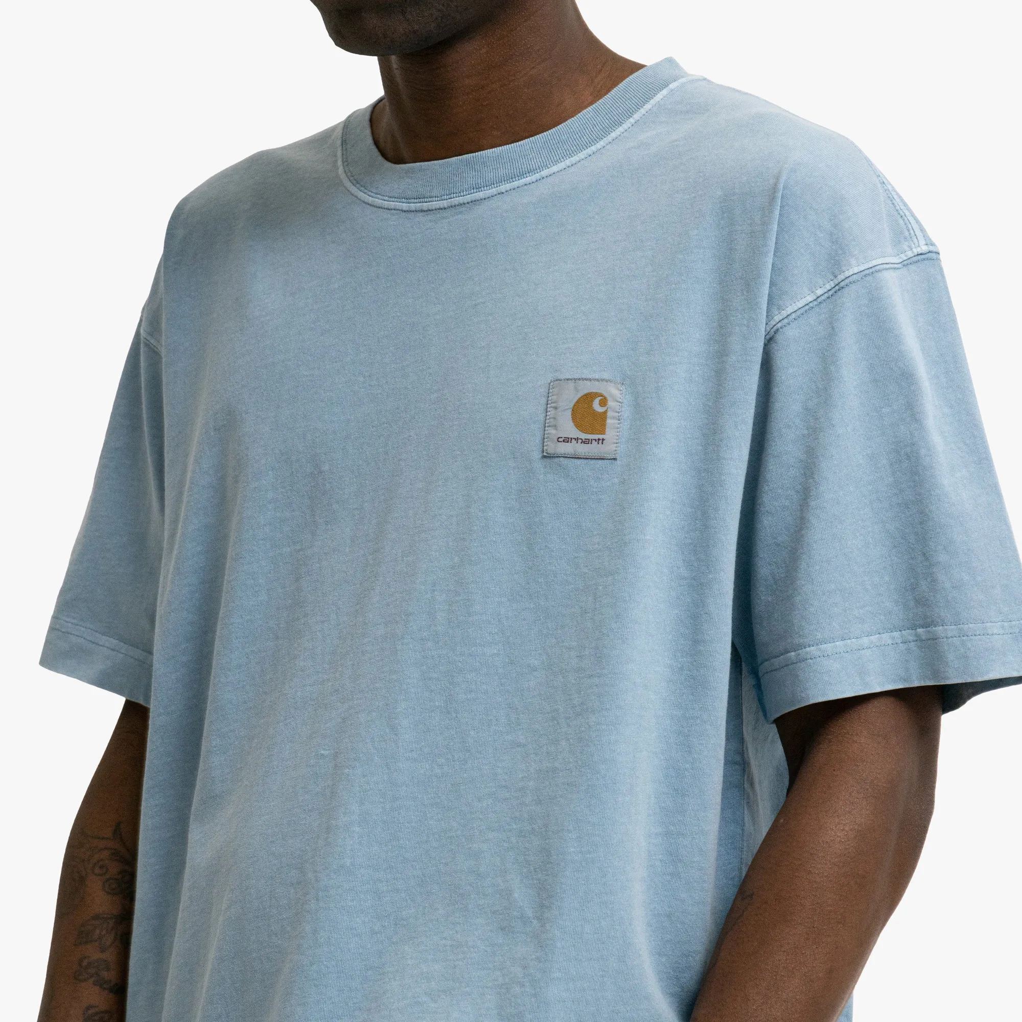 Carhartt Wip Tee Cotton Jersey Clay Blue