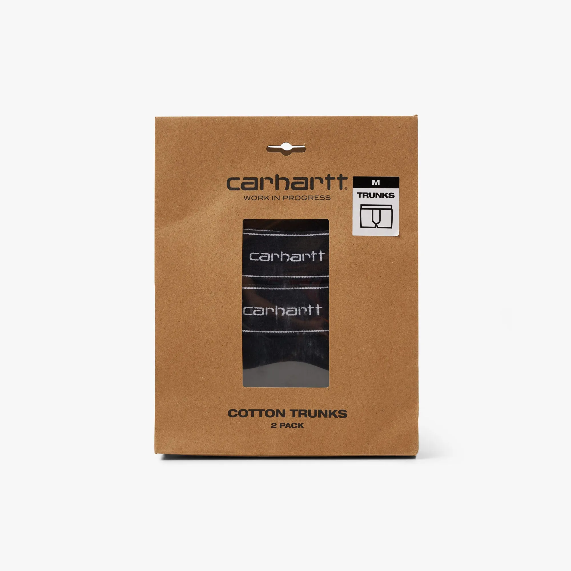 Carhartt WIP Two-Pack Cotton Trunks / Black