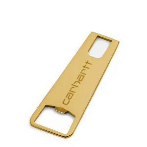 Carhartt WIP Zip Bottle Opener Gold
