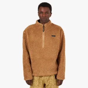 District Vision Half-Zip High-Pile Merino Fleece / Sand