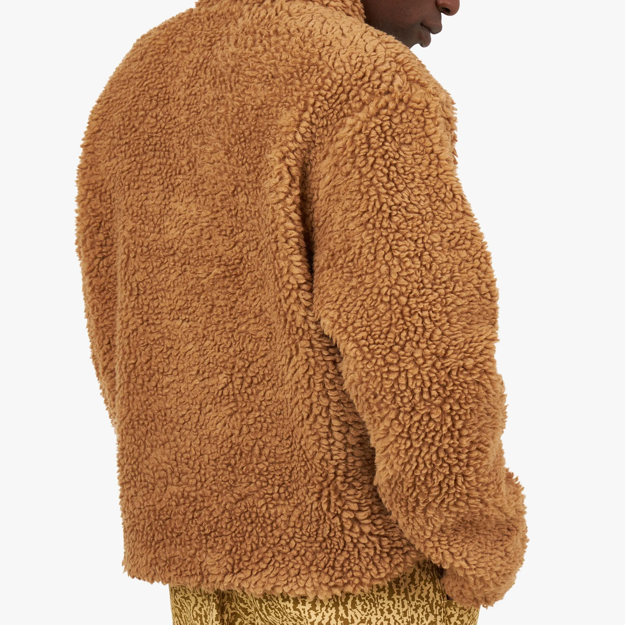 District Vision Half-Zip High-Pile Merino Fleece / Sand