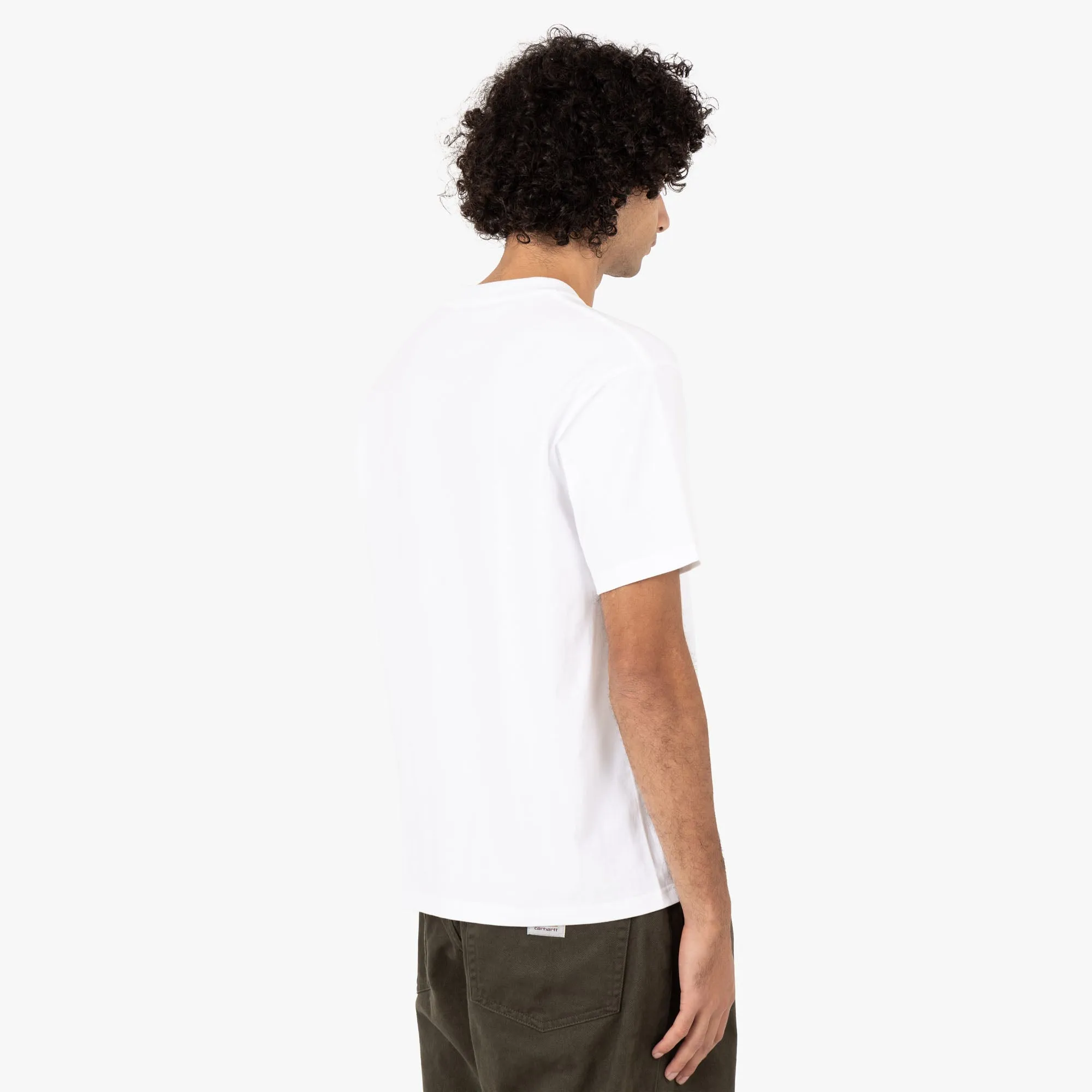 Double Dribble Alex Kamino Blue Panther T-shirt / White