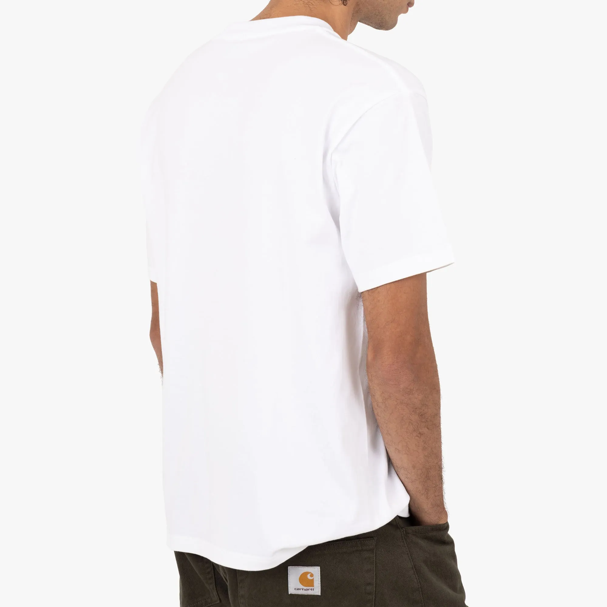 Double Dribble Alex Kamino Blue Panther T-shirt / White