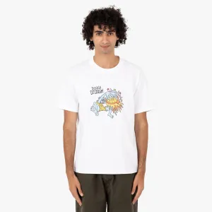 Double Dribble Alex Kamino Blue Panther T-shirt / White