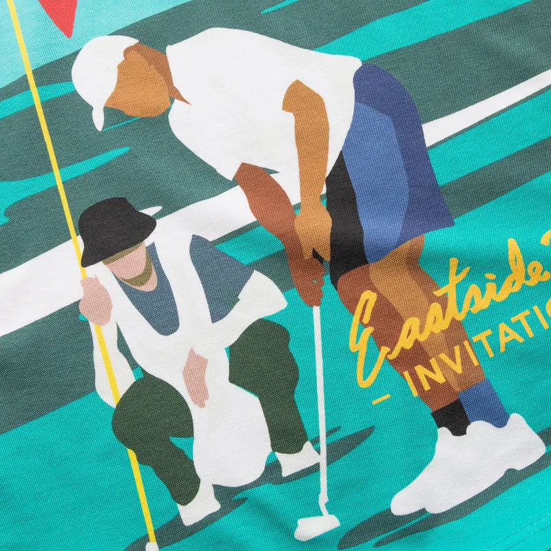 Eastside Golf Graphic Pique Polo - Multi Color