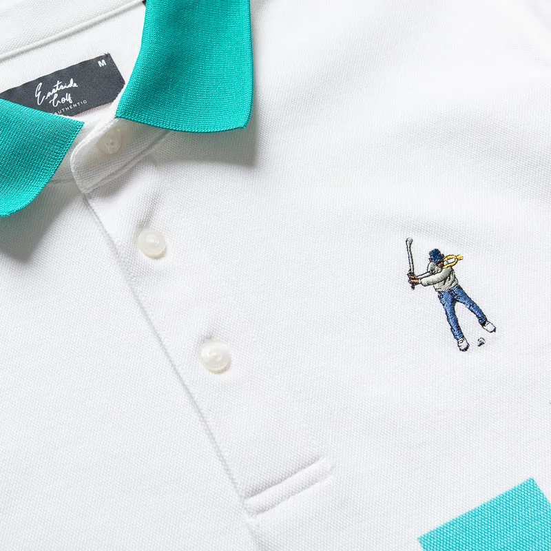 Eastside Golf Graphic Pique Polo - Multi Color