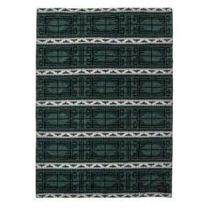 Filson Fire Mountain Blanket Black / Green / Gran