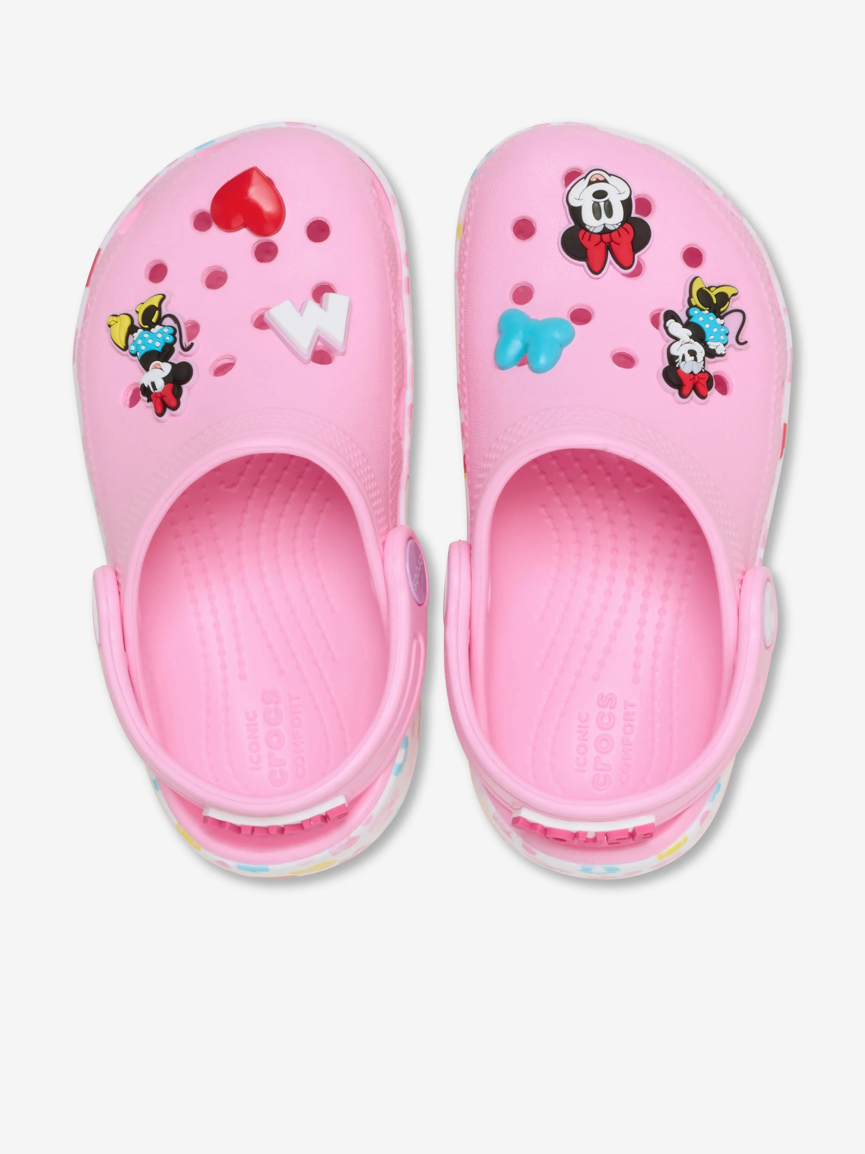 Girls Mickey Friends Minnie Classic Clog in Pink
