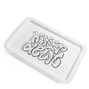 Hikerdelic Clouds Tray White