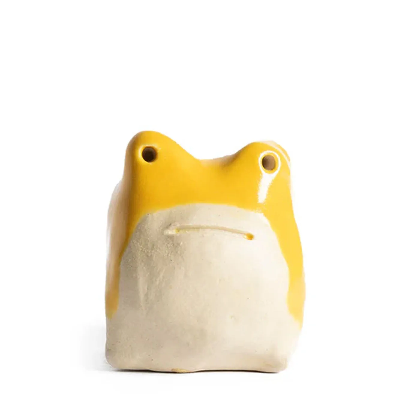 Hikerdelic Kaeru Ceramic Incense Holder Yellow