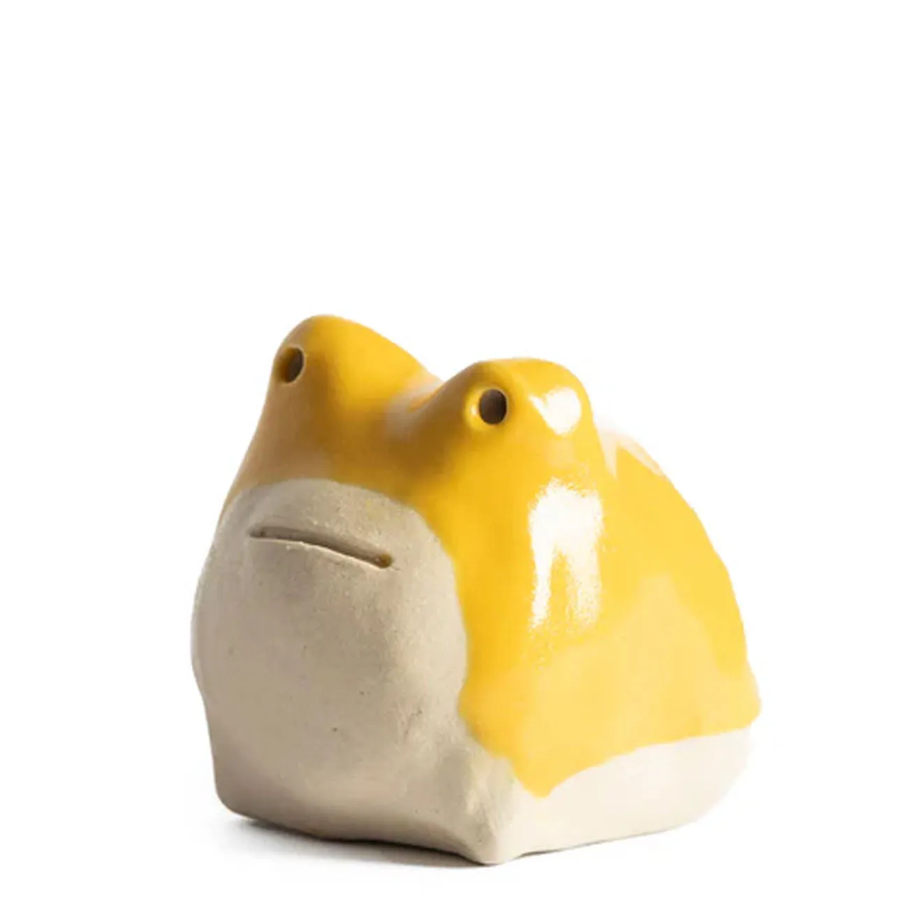 Hikerdelic Kaeru Ceramic Incense Holder Yellow