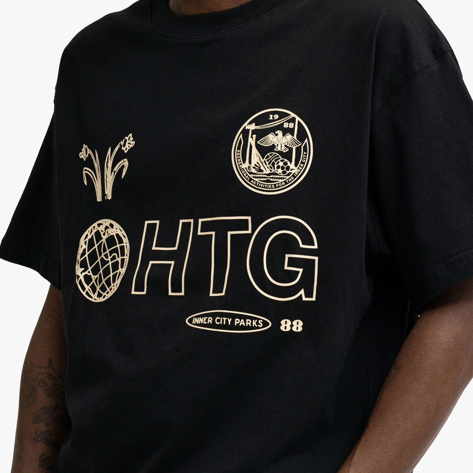 Honor The Gift City Parks T-Shirt Black
