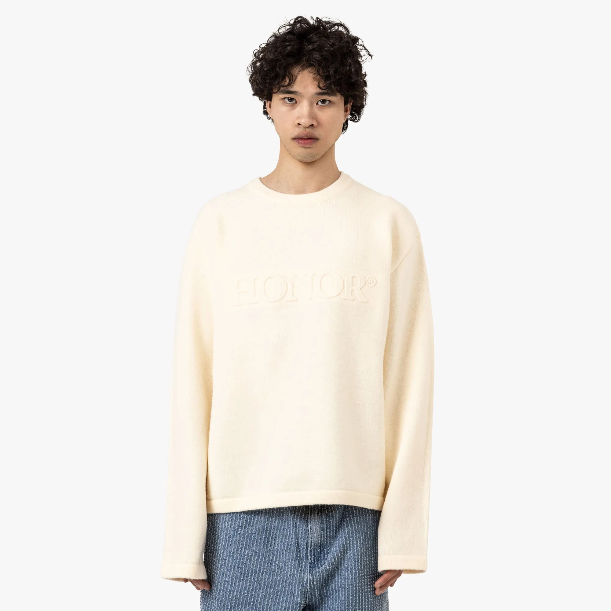 Honor The Gift Honor Knit Sweater Cream
