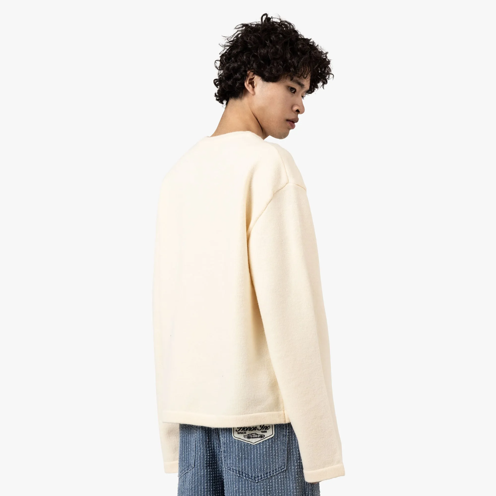 Honor The Gift Honor Knit Sweater Cream