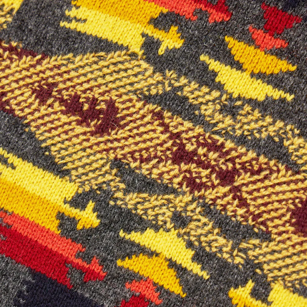 Junya Watanabe MAN x Pendleton Wool Jacquard Sweater / Grey