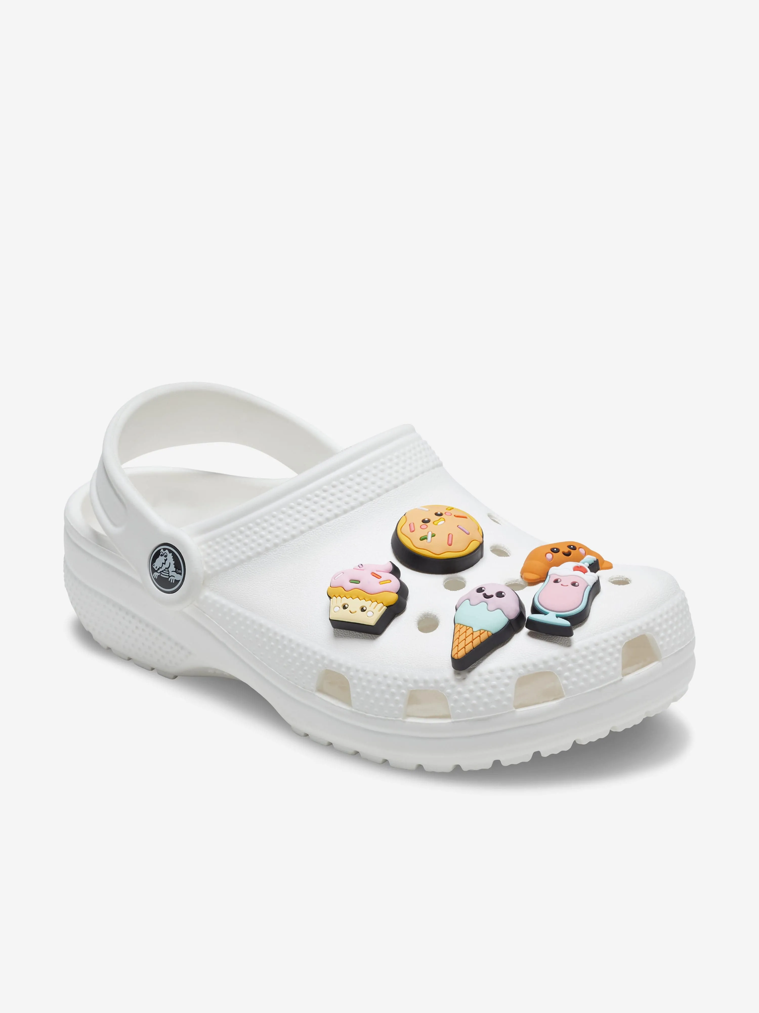 Kids Mini 3D Pastry Shop Jibbitz 5 Pack in Multicolour