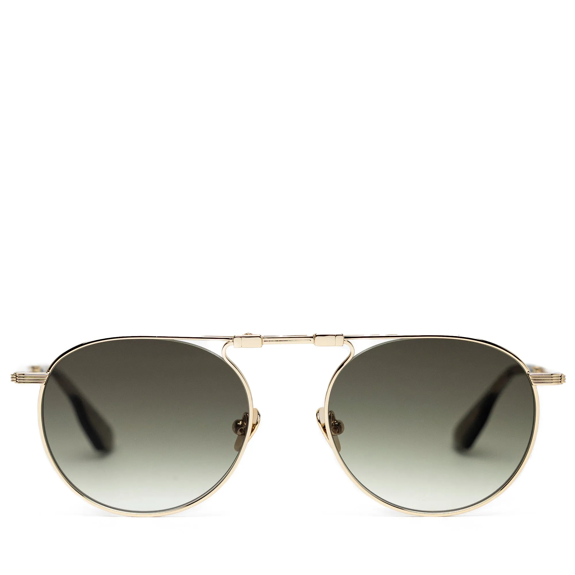 Krewe Rampart Fold Sunglasses - Green Tea 12K