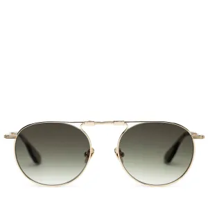 Krewe Rampart Fold Sunglasses - Green Tea 12K